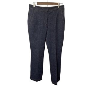 Pearl by Lela Rose Dark Blue Denim Cropped Jeans/Pants Size 8